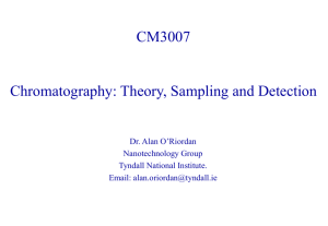 Theory, Sampling and Detection