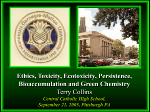 Collins Green Chem 2005 - Central Catholic High School