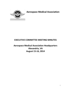 august 2014 executive committee minutes