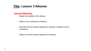 Alkanes - Uplands blogs