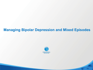 Bipolar I Depression