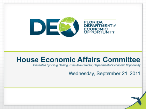 Heading 1 - Department of Economic Opportunity