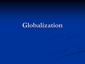 Globalization - York University