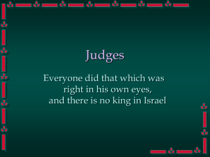 07 Judges