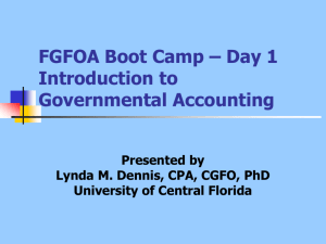Lynda Dennis - Florida Government Finance Officers Association