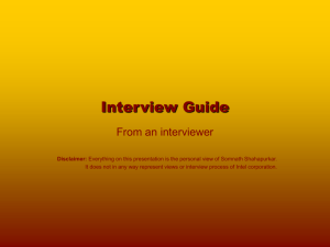 Interview-Guide