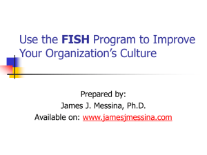 Use the FISH Program to Improve Your Organization's Culture