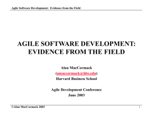 Agile Software Development - Agile Development Conference