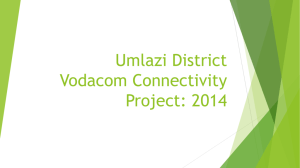 Vodacom ICASA Project - Smart Schools Network