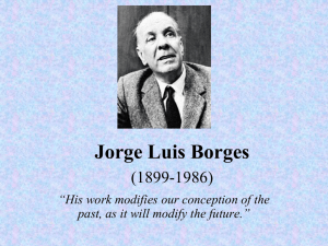 Jorge Luis Borges (1899-1986)