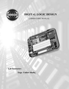 Lab Mannual - Digital Logic Design (EEE 241)