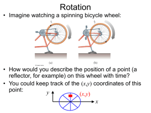 Rotational Motion and Gravity