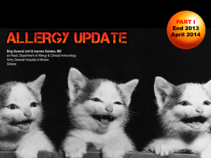 2014 Allergy Update
