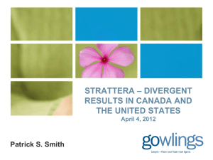 STRATTERA Divergent_Results_in_Canada_and_the_US