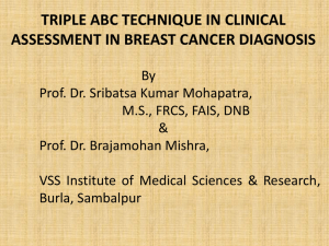 An innovative triple ABC technique for clinical breast examination for