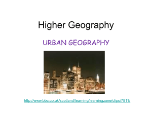 Urban 1 - Geography4all