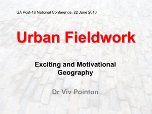 Urban Fieldwork