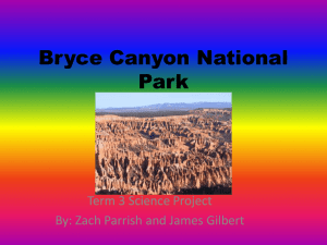 Bryce Canyon National Park - spartanhonorsearthscience