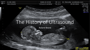 The History of Ultrasound