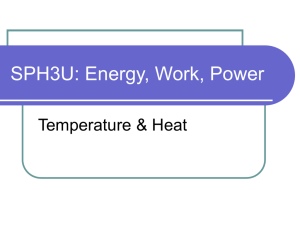 Temperature and Heat 2013 - K