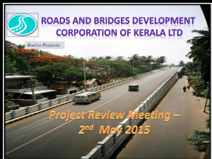 Project Review as on 2nd May 2015
