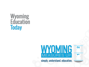 B-level version - Wyoming Measures Up
