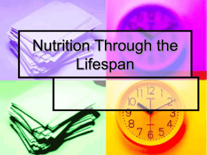 File nutrition and lifespan