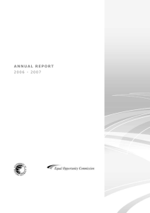 SUGGESTED ANNUAL REPORT STRUCTURE (as per directive 903)