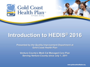 Codes to Identify AMB - Gold Coast Health Plan