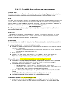 Product Placement Assignment and rubric