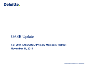 GASB Update