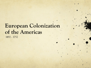 2 European Colonization