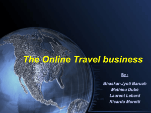 Online travel