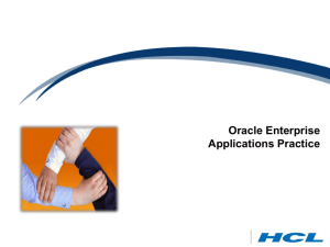 HCL Oracle SOA Capabilities and CaseStudies