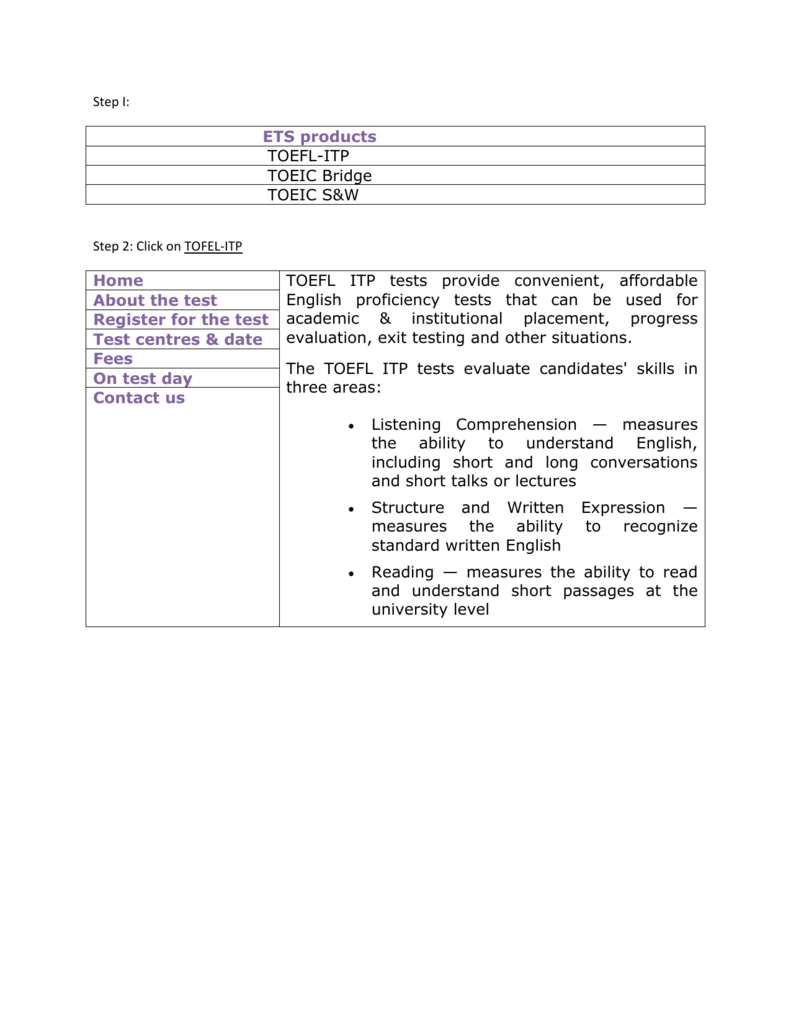 Toeic Bridge - 