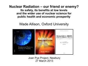 Radiation and Reason Powerpoint