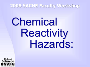 2008 SACHE Faculty Workshop presentation