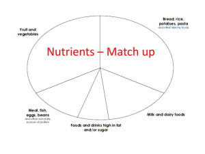 Nutrition revision slideshow