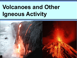 10.1 The Nature of Volcanic Eruptions