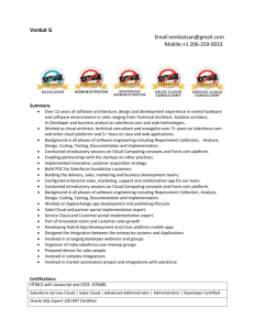Resume - Contract Job Portal