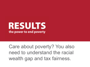 Racial Wealth Gap Presentation with Quiz