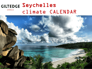 seychelles climate calendar