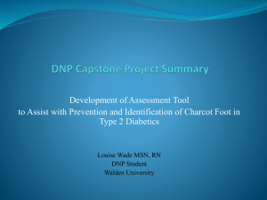 DNP Capstone Project Summary