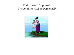 Performance Appraisal Slides
