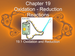 Electrochemistry