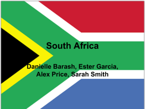 South Africa Presentation
