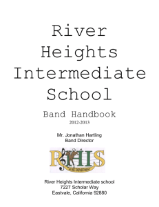 2012-2013 Band Handbook