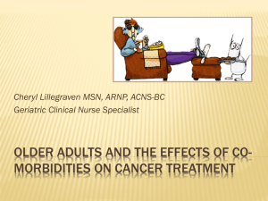 Older adults and the effects of co-morbidities on
