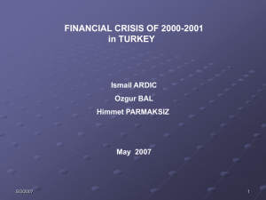 Financial Crisis of 2000