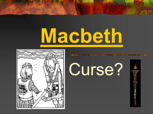 Macbeth curse